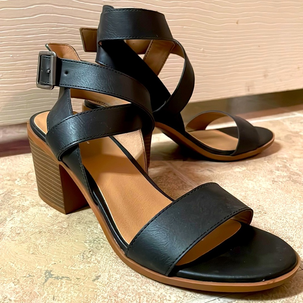 Chunky Heel Sandal